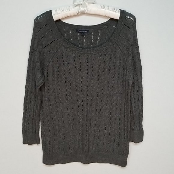 AEO Cable Knit Sweater - Picture 2 of 7